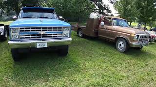 53rd Nowthen Threshing show 2024 car show [upl. by Arad]