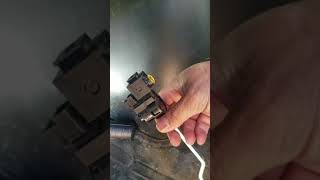 Chevy Express 1500 shifter interlock solenoid replace [upl. by Ahsiral]