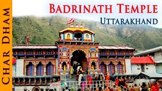 Char Dham  Badrinath Temple  Uttarakhand  Indian Temple Tours [upl. by Anoval]