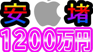 【米国株一括投資】APPL決算😊爆益！1200万円購入して、100万円ゲット。 [upl. by Lednar]