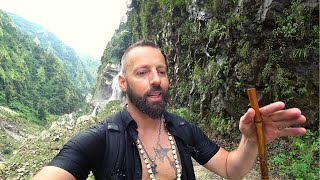 Landslide Trek Nepal Himalayan Rainy Season 🇳🇵 [upl. by Yanahs]