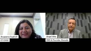 Inconversation with Angel Vina CEO amp Founder Denodo Technologies [upl. by Llennod]