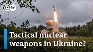 What is Russias military doctrine for deploying tactical nuclear weapons  DW News [upl. by Ihsakat]