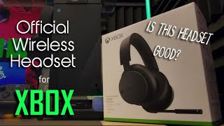 Official Wireless Headset for XBOX Unboxing and Review [upl. by Gingras]