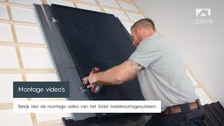 Montage video Ubbink Solar Indakmontagesysteem [upl. by Amato]