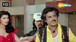 देखिये कैसे ताश के पत्ते से रजनीकांत ने जलाया सिगरेट  Rajinikanth ENTRY SCENE HD [upl. by Dde847]