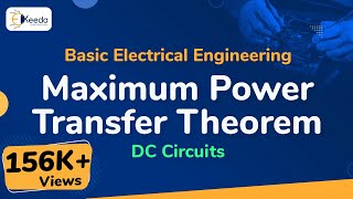 Maximum Power Transfer Theorem  DC Circuits  Basic Electrical Engineering [upl. by Norga342]