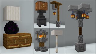 Minecraft 40 Lighting Build Hacks and Ideas [upl. by Neenad]