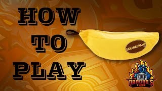 How To Play  Bananagrams [upl. by Lhamaj]