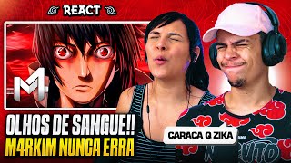 M4RKIM Sasuke Naruto  Sharingan  Casal Jounin React 🔥 [upl. by Aurlie847]