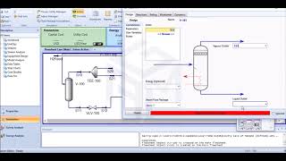 Simulation of Benzene Production from Toluene  Aspen Hysys V10 [upl. by Kaehpos92]