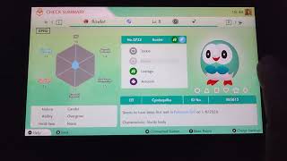 Quest to Living Shiny Dex  514 Rowlet 515 Dartrix 516 Decidueye [upl. by Nref]