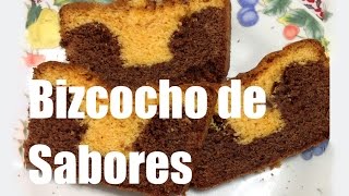 Cómo hacer bizcocho de sabores [upl. by Messing]