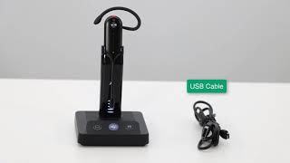 How to connect Yealink WH62ampWH63 to your PC or desk phone [upl. by Elletsyrc308]