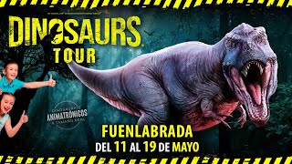 Dinosaurs Tour  Fuenlabrada 2024 [upl. by Nalrah]