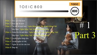 TOEIC 800 1  Part 3 [upl. by Sneed]