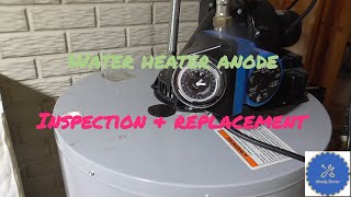 Water heater Anode Rod Inspection amp Replacement Anode rod too long Anode rod replacement [upl. by Wall343]