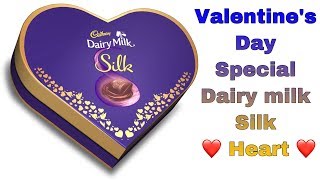 Cadbury Dairy Milk Silk Heart  Valentines Day Special [upl. by Valoniah]