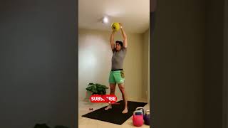 Kettlebell deadlift clean squat and press fullbodyworkout [upl. by Anema333]