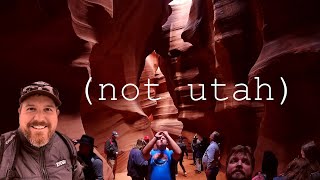 BUSY Upper Antelope Canyon Tour  Page Arizona  This is what to expect [upl. by Arais]