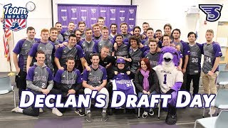 Stonehill College Baseball Drafts Declan from Team IMPACT [upl. by Petta]