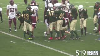 WCSSAA Tier 2 Junior Football Championship  Cameron Heights Gaels vs Bluevale Knights [upl. by Brad57]