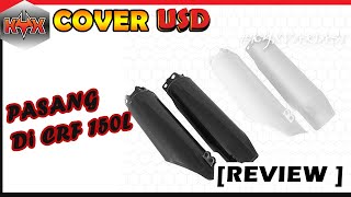 Review COVER SHOCK HRV Pasang di CRF 150L  PNP [upl. by Prudie565]