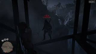 He Found a Secret Invisible Platform under the Bridge  Red Dead Online Glitches [upl. by Onibag]