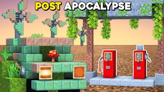 10 Minecraft Builds for Post Apocalyptic World [upl. by Rockey]