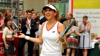 Monica Seles on the Retirement of Serena Williams  Monika Seles Interview [upl. by Ellenwad]