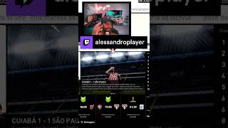 O choro é livre Zé Eduardo BOCÃO🤣⚽🏆  alessandroplayer em Twitch [upl. by Thin535]