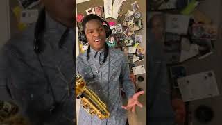 Avery Dixon on Sax cover quotMan In The Mirrorquot Keke Palmer Movie Joyful Noise [upl. by Norrehs]