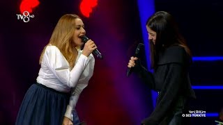 Hadise amp Belin Yorgancı  Price Tag  O Ses Türkiye [upl. by Ytsud661]