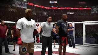 Kevin Randleman vs Bobby Lashley in an EA Sports MMA Fight 2  Bloodbath [upl. by Nyrual]