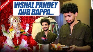 Vishal Pandey Ke Ghar Aaye Ganpati Bappa  Exclusive [upl. by Whitver552]