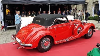 2018 Sinaia Concours dElegance  sounds and sights of beautiful cars [upl. by Spaulding681]