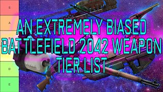 An Extremely Biased Battlefield 2042 Weapon Tier List [upl. by Felicle]