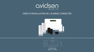 ALARME Installation de lalarme connectée HomeSecure Avidsen [upl. by Nosral]