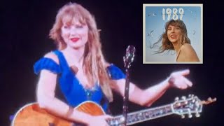 1989 TAYLORS VERSION ANNOUNCEMENT  REACTION [upl. by Yrnehnhoj981]