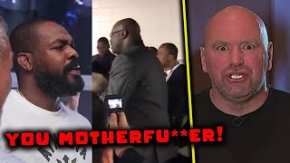 Jon Jones Almost Gets Into PHYSICAL ALTERCATION With Shaquile ONeal Reactions [upl. by Fillender]