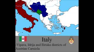 The 1915 Treaty of London Territorial changes [upl. by Immij142]