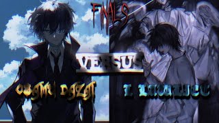 Osamu Dazai vs L Lawliet  Finals [upl. by Ellard]