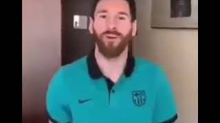 Messi falando português 🇧🇷 [upl. by Demp]