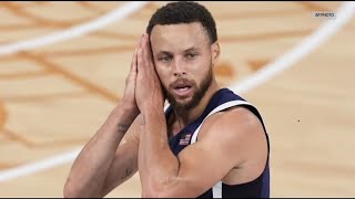 Stephen Curry scores 24 points USA defeats France 9887 to win gold medal in Mens Basketball [upl. by Ger]