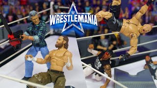 WRESTLEMANIA 38 WWE FIGURE OMG MOMENTS [upl. by Itsyrk]