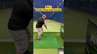 Single Plane Golf Swing Session 1 – The Grind Starts Now golf golfswing [upl. by Eseeryt]