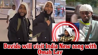 Davido Set to Visit India just like Rema as He Leak New Song with Omah Lay [upl. by Aicekat]