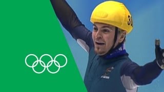 Steven Bradburys Unbelievable Gold Medal Victory  Olympic Rewind [upl. by Kore551]