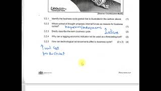 Economics Paper 1 Grade 12 Question 3 4 amp 5 [upl. by Larkins]