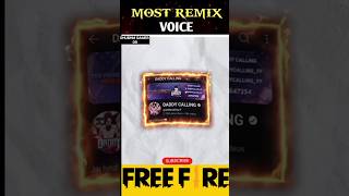 MOST REMIX VOICE IN FF 😱 para SAMSANG A3A5A6A7J5S5S6S7A10A30A50A70A45 F90 [upl. by Angelika294]